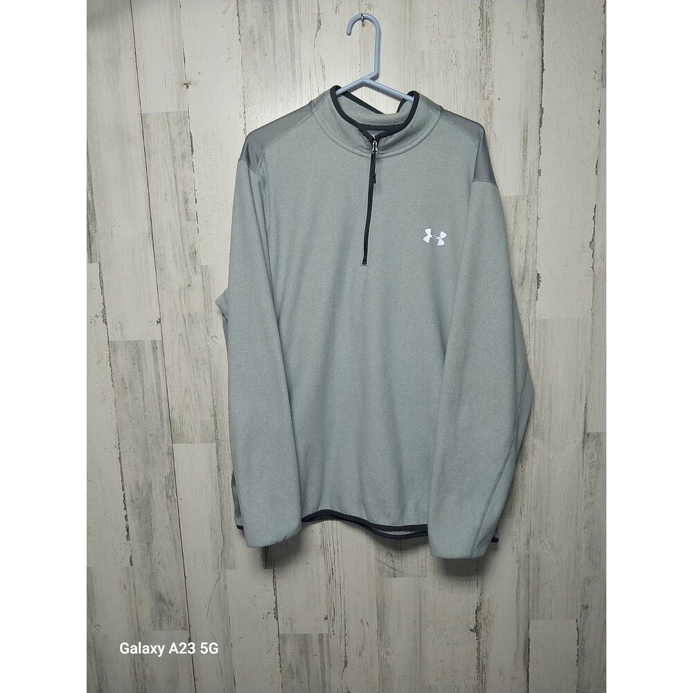 Under Armour Men's 2XL Loose Fit Coldgear Quarter Zip Pullover